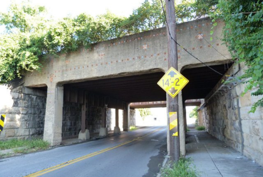 Souder Avenue bridge in Columbus, Ohio.