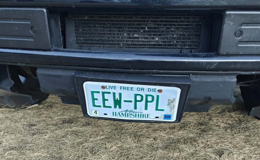 Vanity plates are all over New Hampshire.