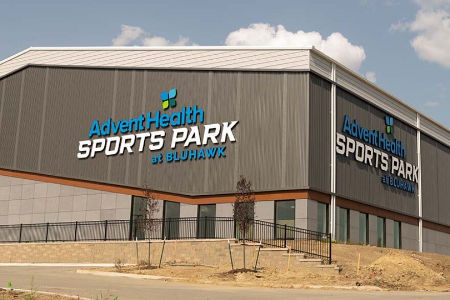 AdventHealth Sports Park at Bluhawk in southern Overland Park opened in 2024.