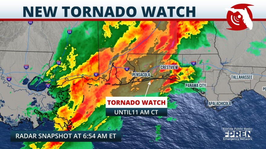 Tornado Watch Western Panhandle