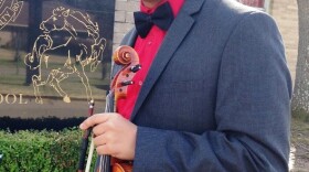 Johnum Palado, a sophomore at Caddo Magnet High School in Shreveport, says he met teenage musicians from as far away as Dubai through the Honors Performance Series opportunity.