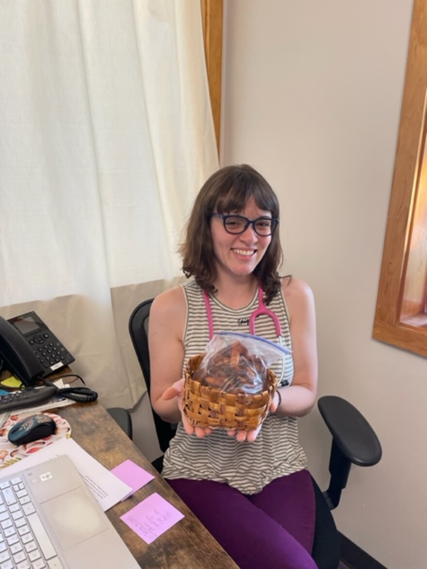 Registered Nurse Lizzy Cramer is a forager. As part of her care to patients who are fire survivors, she encourages them to look beyond the sadness to see the regrowth and beauty around them. And then she gives them a bag of wild chantarelle mushrooms.