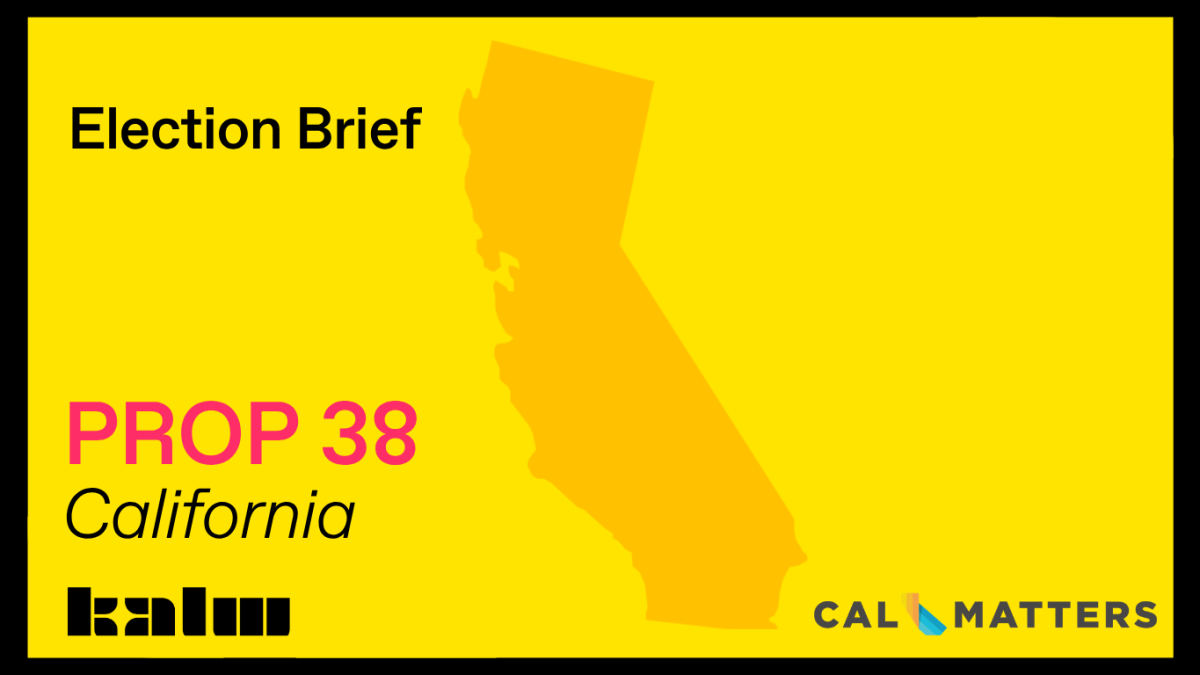 Proposition 38 would mean billions of dollars for health research