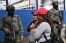 Women seek information about the expected arrival of their relatives who were aboard the Maria Candelaria, a vessel intercepted two days prior by U.S. authorities on suspicion of alleged drug trafficking, at the port in Manta, Ecuador, Monday, Sept. 7, 2026.