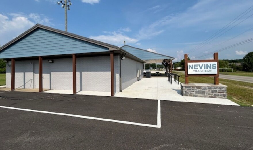 The newly renovated Nevins Trailhead