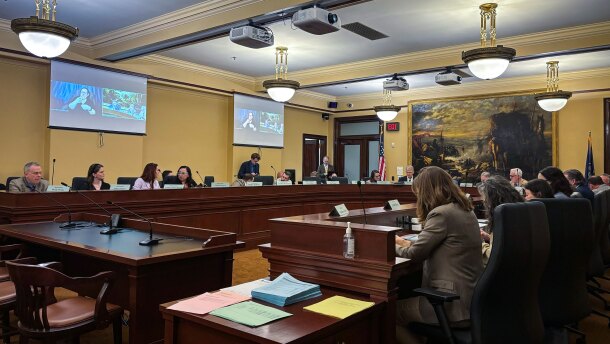 A meeting of the Executive Appropriations Committee at the Utah State Capitol in Salt Lake City, where they announced their preliminary budget for the next fiscal year, Feb. 27, 2026.