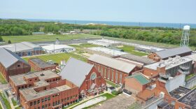 Above: Indiana State Prison at Michigan City, home of Indiana death row. Indiana criminal code permits only certain people to attend an execution. It's one of only two states that forbids media witnesses.