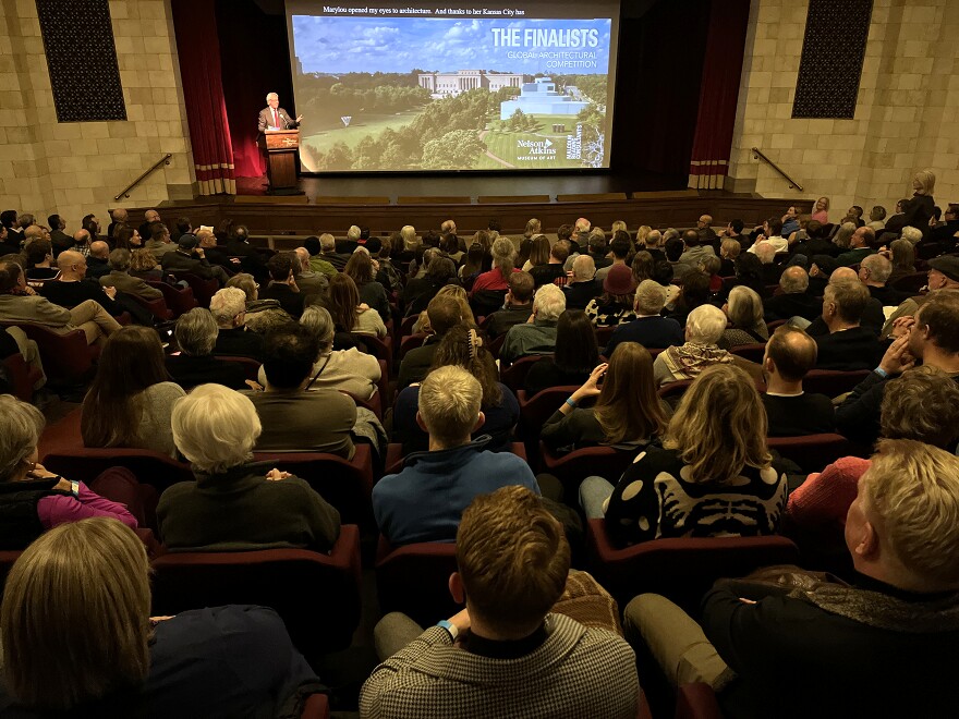 Zugazagoitia told the packed auditorium that Bloch Building expansion, designed by architect Steven Holl allowed the museum to expand and reach new audience. He said he hopes this new investment in the museum's future will do the same.