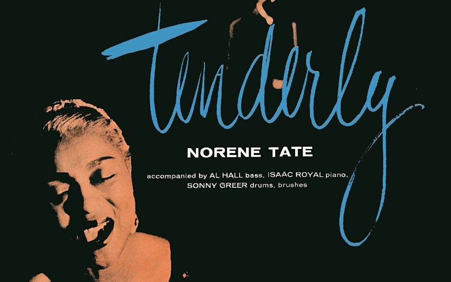 The cover to Norene Tate's 1957 "Tenderly"