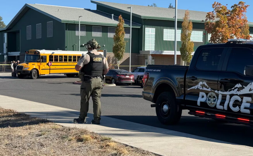 Bend School Shooting Photos