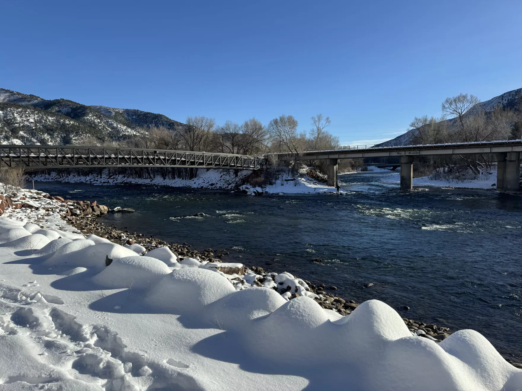 Warm winter leaves Upper Colorado River Basin snowpack well below normal