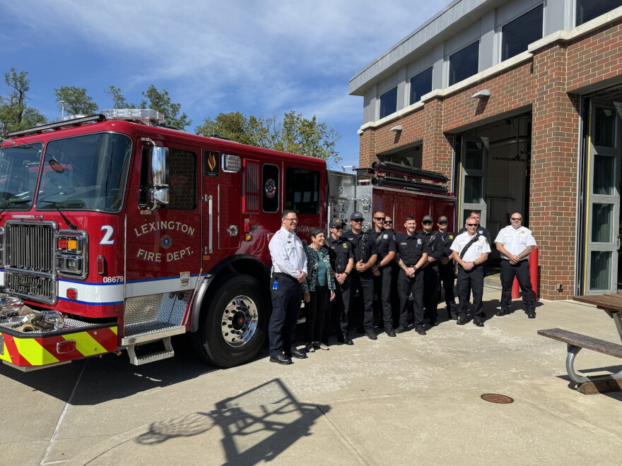 The Lexington Fire Department has three new engines in service, valued at close to $1 million each.