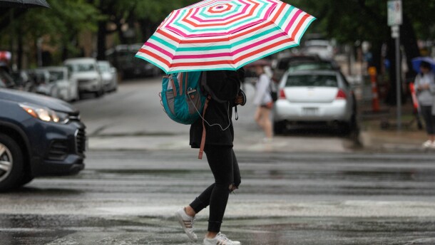A slow-moving cold front is expected to move through the state, interacting with abundant Gulf moisture, setting off rain and possibly thunderstorms.