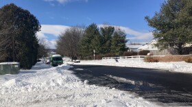 The sounds of snow shovels can be heard along Schaffer Drive, as Frederick County residents dig themselves out from beneath nine inches of snow.