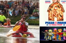 (Clockwise from left) Wine & Harvest Festival in Cedarburg, Pizza on the Farm in Richfield and 'Jim Henson’s Fraggle Rock: Back to the Rock LIVE.'