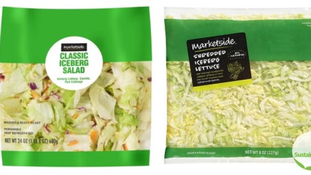 Taylor Farms de Mexico of Guanajuato, Mexico is voluntarily removing all iceberg lettuce sourced from central Mexico from the U.S. market, because it has the potential to be contaminated with Cyclospora. Among the items being recalled are Walmart brand packaged Marketside shredded iceberg lettuce in 8 and 12 ounce bags and iceberg salad in 12 and 24 ounce bags.