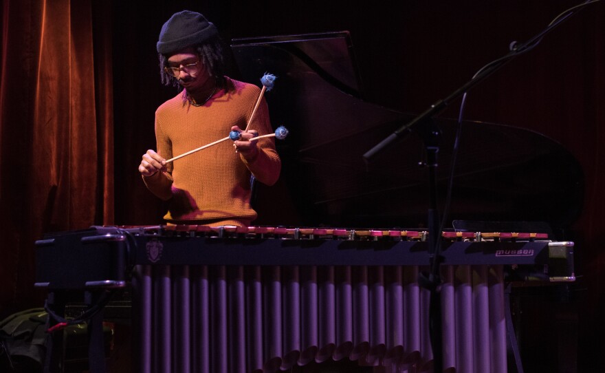 Performing at The Jazz Gallery in New York in Feb. 2018.