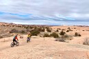 Riders on the Slickrock bike trail in Moab