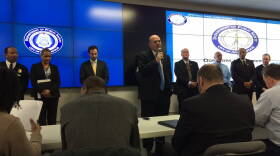 Department of Public Safety Director Troy Riggs and the eight DPS division directors announced their focus area goals for 2015.