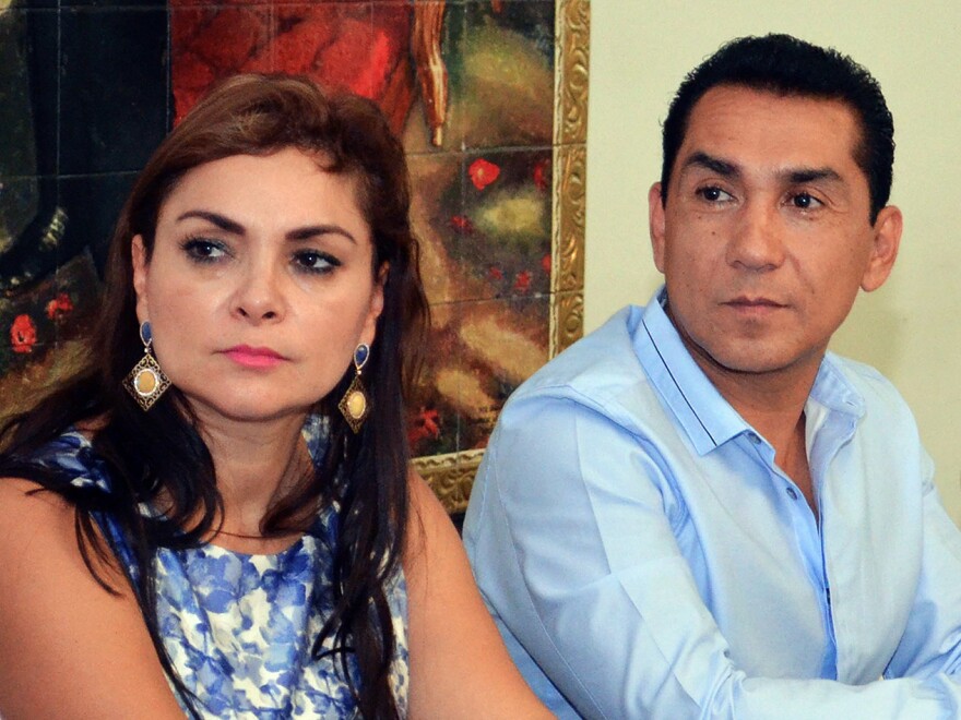 Iguala Mayor Jose Luis Abarca and wife Maria de los Angeles Pineda, shown in a photo taken in May, are both wanted for questioning.