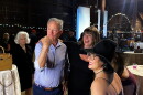 Gov. Ned Lamont joins Connecticut Tourism Director Rachel Lenda and a local blogger to celebrate the launch of the state's new Haunted History Trail in Wethersfield on September 16, 2026.