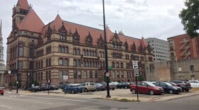 Cincinnati Public Radio has offered the city $1.5-million for this parking lot at Ninth and Plum Streets.