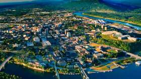 Chattanooga skyline.