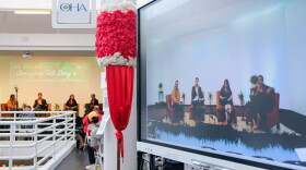 More than 50 people gathered on Oct. 15 to meet the three finalists vying for CEO on the Office of Hawaiian Affairs. The event was also livestreamed.