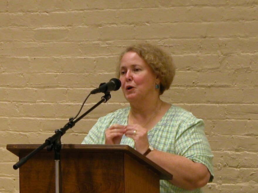 Virginia Weygandt at Podium