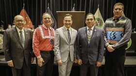 Principal Chief Chuck Hoskin Jr. and Deputy Chief Bryan Warner attend Inter-Tribal Council in Durant on October 10-11, 2024, in Durant.