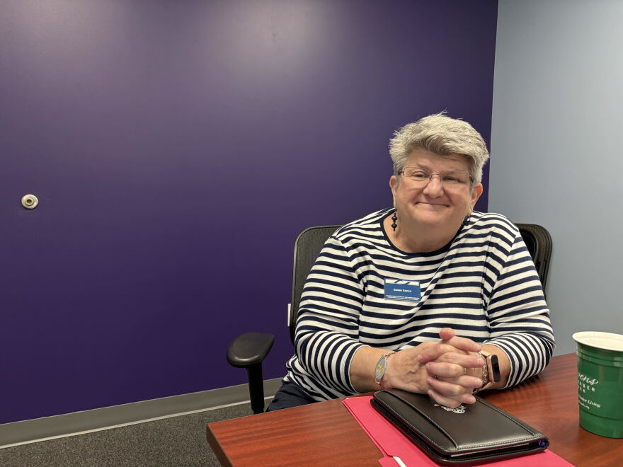 Susan Sacco is working with long-term recovery groups and emergency management to help pave the way for recovery and emergency planning that considers people who are deaf, hard of hearing, and deaf-blind.
