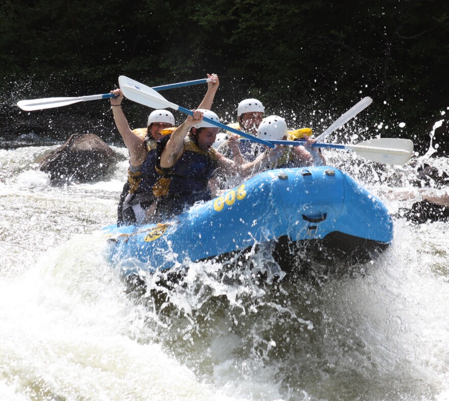 Whitewater rafting on the Ocoee River.