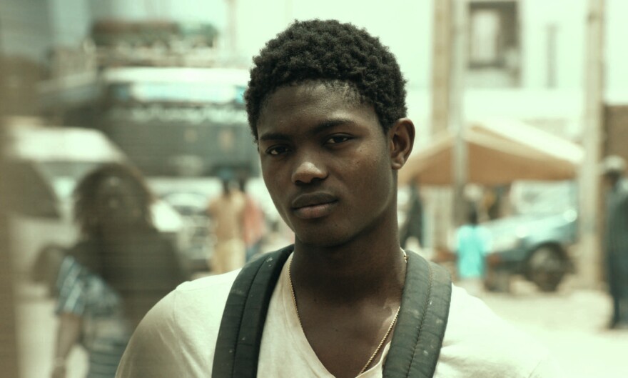Ibrahima Traore as Souleiman in <em>Atlantics: A Ghost Love Story.</em>