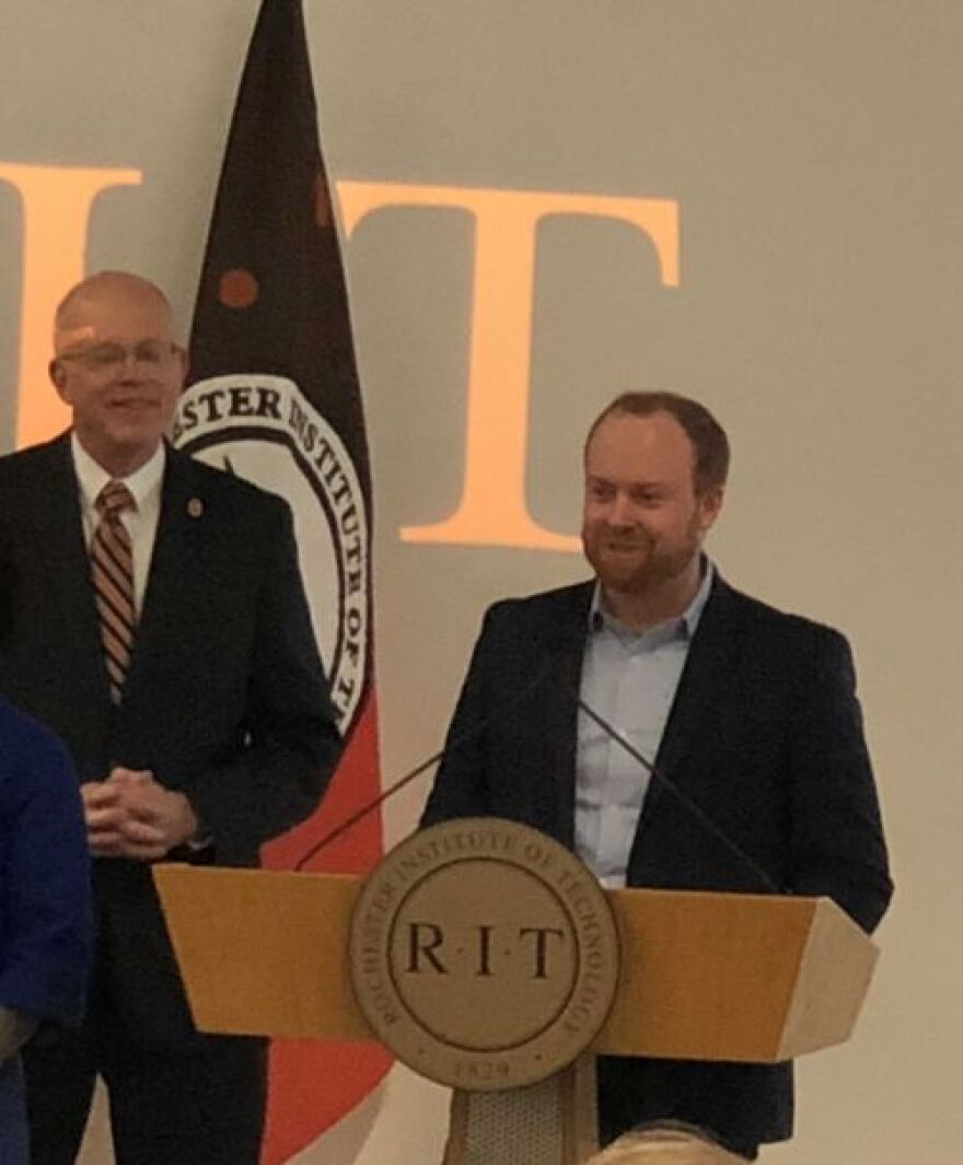 RIT President David Munson & Datto founder and RIT Alum Austin McChord