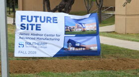 The site of the James Abdnor Center for Advanced Manufacturing at Southeast Technical College in Sioux Falls, SD.