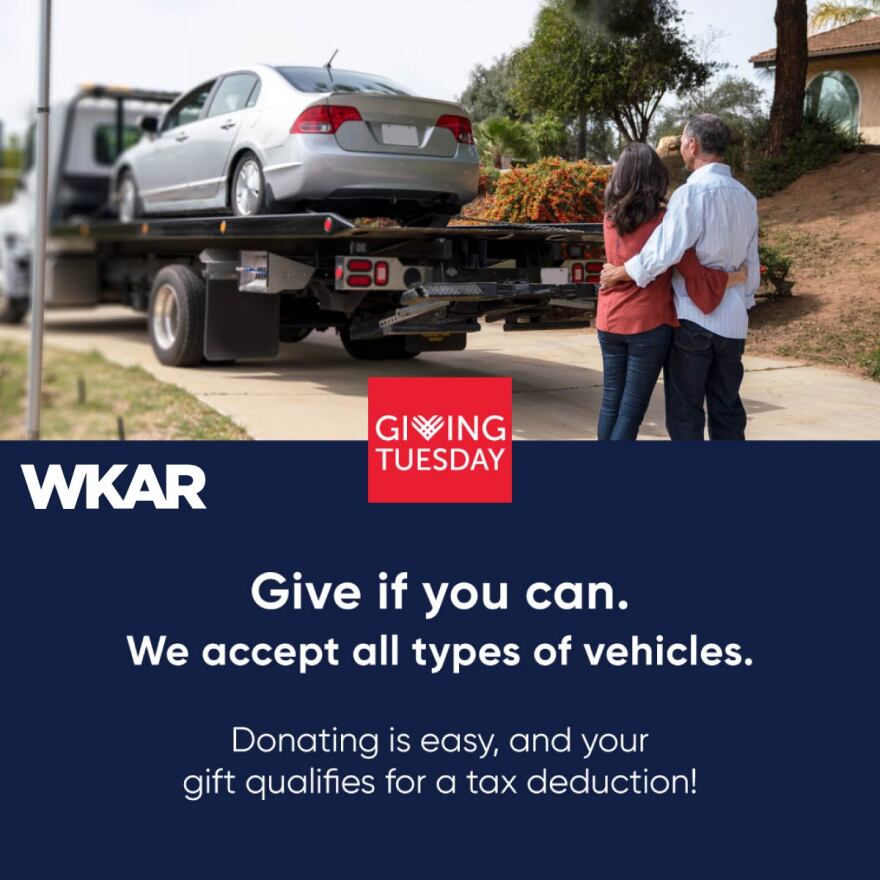 Give if you can, we accept all types of vehicles.