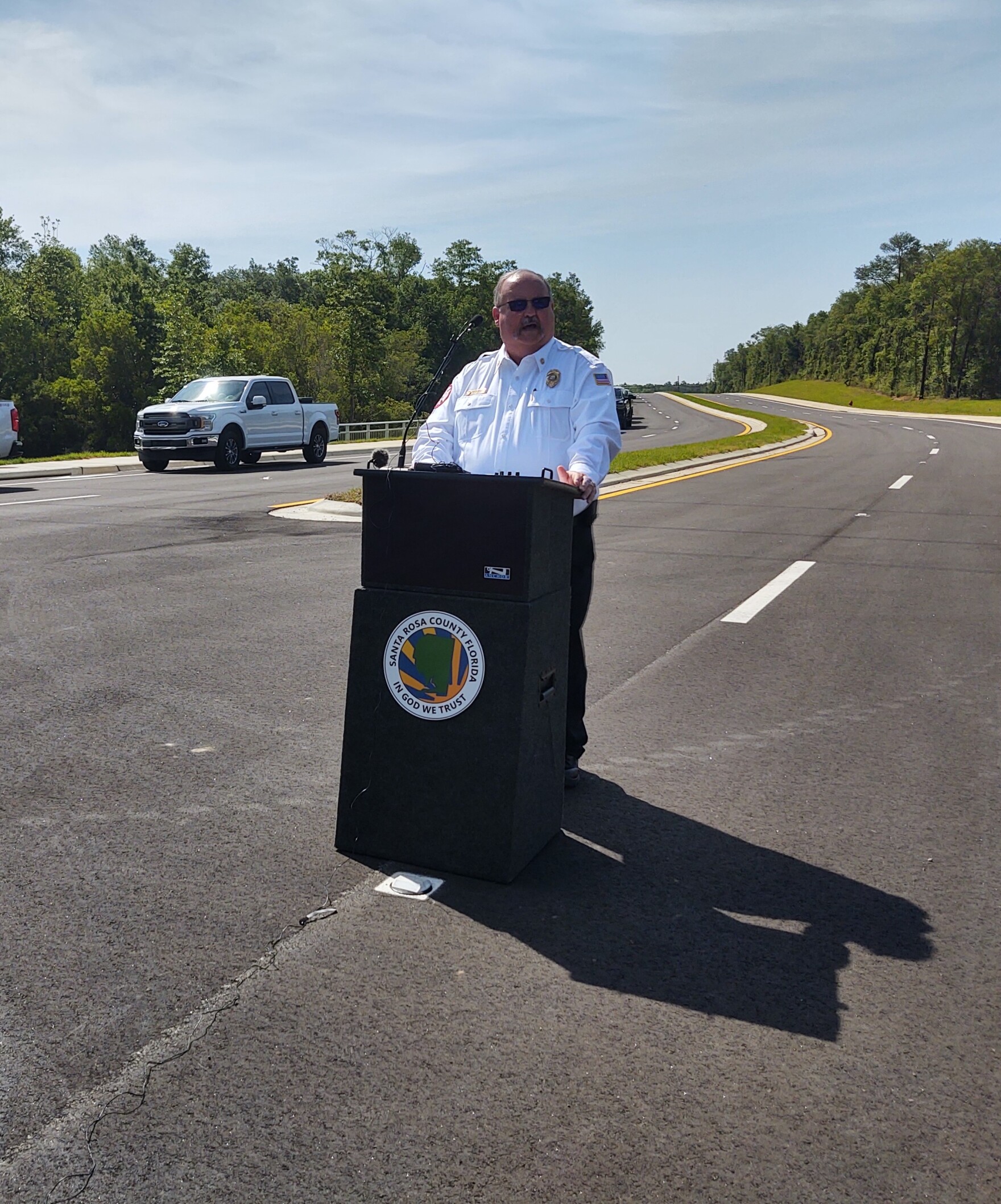 New Pea Ridge Connector Road now open in Santa Rosa County WUWF