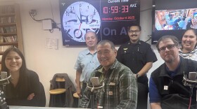 Representatives from the Northwest Arctic Borough and City of Kotzebue. (From right to left)