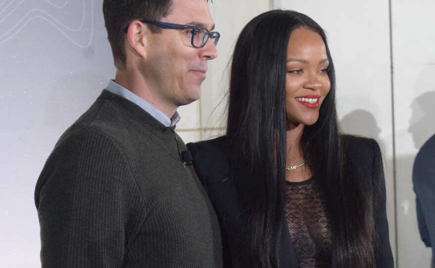 Rihanna and RJ