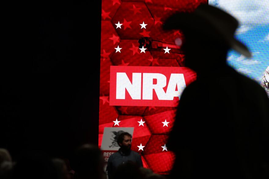 The National Rifle Association's annual convention began on Friday in Dallas and continued on Saturday. Former President Donald Trump spoke to attendees Saturday afternoon.