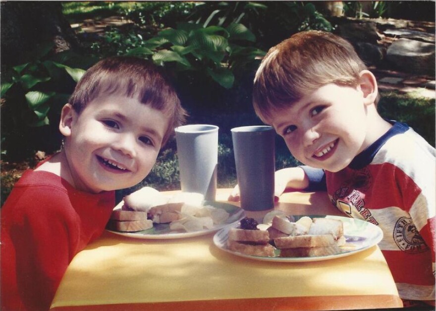 Since they were kids, Russell (right) and his younger brother, Remmick, have relied on each other to navigate the world with autism.