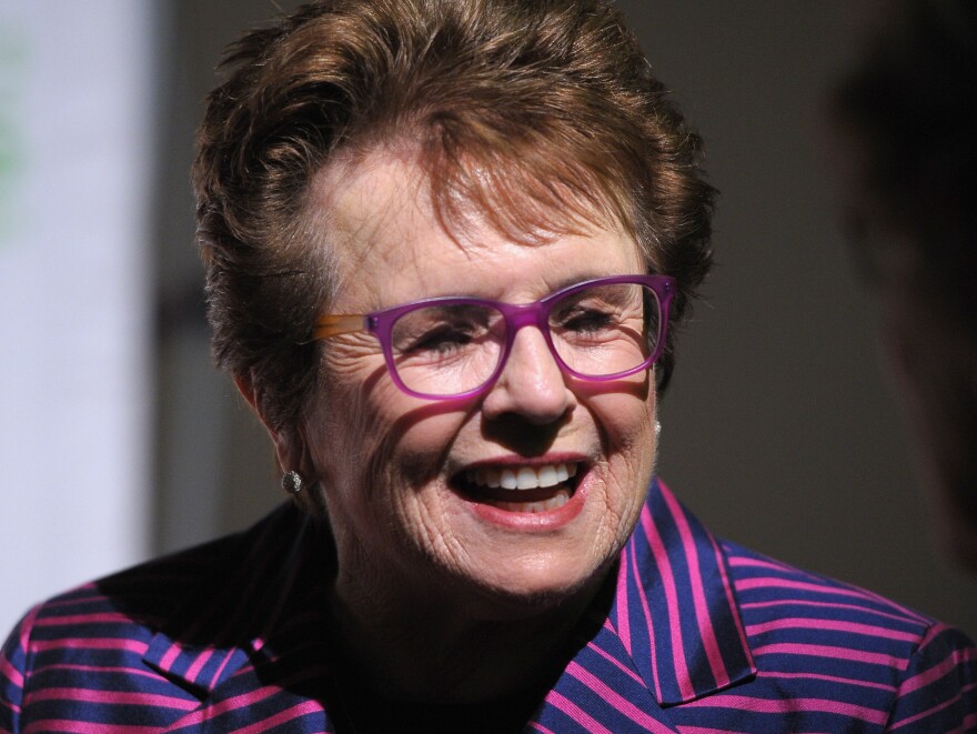 Billie Jean King <a href="http://cnnpressroom.blogs.cnn.com/2013/12/19/camanpour-exclusive-billiejeanking-to-gay-russians-you-are-not-alone/">spoke with CNN</a> after being named to the delegation, saying  "I'm very proud to go as an athlete, and as a gay woman."