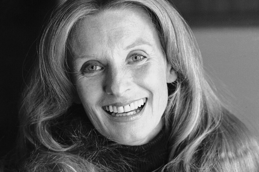 Cloris Leachman, pictured in 1974, seemed game for anything, from playing a creepy housekeeper in Mel Brooks' <em>Young Frankenstein</em> to competing on ABC's <em>Dancing With the Stars.</em> [George Brich / AP]