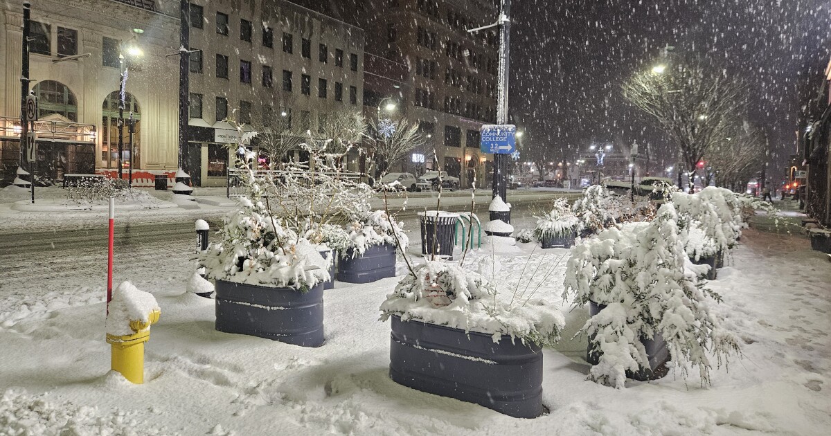 Pittsfield’s Public Works czar offers snow storm update as inches accumulate across the Berkshires