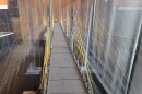 A model of the coming companion span for the Brent Spence Bridge at the Cincinnati Museum Center