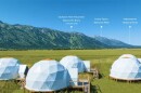 The 11 domes are on state land just south of Jackson Hole Mountain Resort