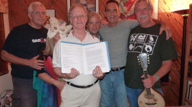 The performers of Payne's Prairie Home Companion.