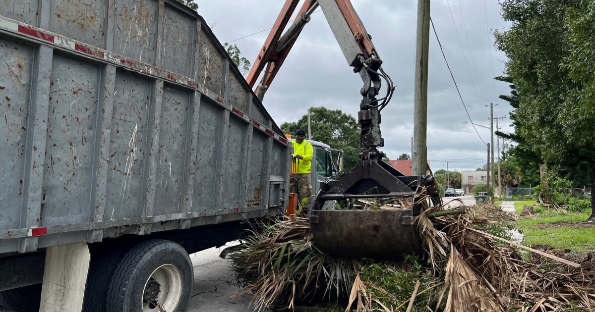 Fort Pierce Solid Waste Pickup of Yard Waste Now Underway WQCS