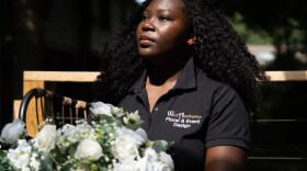 Weedberline Cetoute poses for a portrait at her home on July 18, 2026 in Indianapolis. Cetoute speaks about the impact of the immigration changes and the effects on her family.