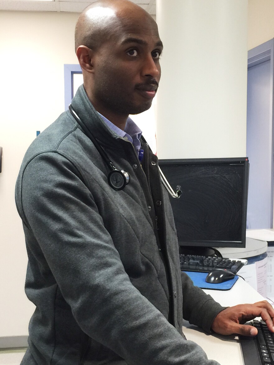 Dr. Roy Wade, a pediatrician at Children's Hospital of Philadelphia, says asking about tough experiences his patients have faced gives him a way in — a way to be a doctor to the whole family.